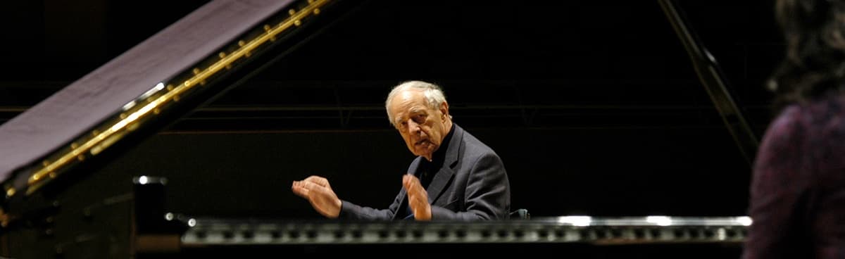 Pierre Boulez et Le Lin, Concours international Olivier Messiaen, décembre 2007 