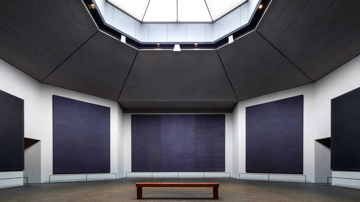 Mark Rothko, Rothko Chapel (1964 - 1967) © 1998 Kate Rothko Prizel & Christopher Rothko – Adagp, Paris, [2026] – Photo